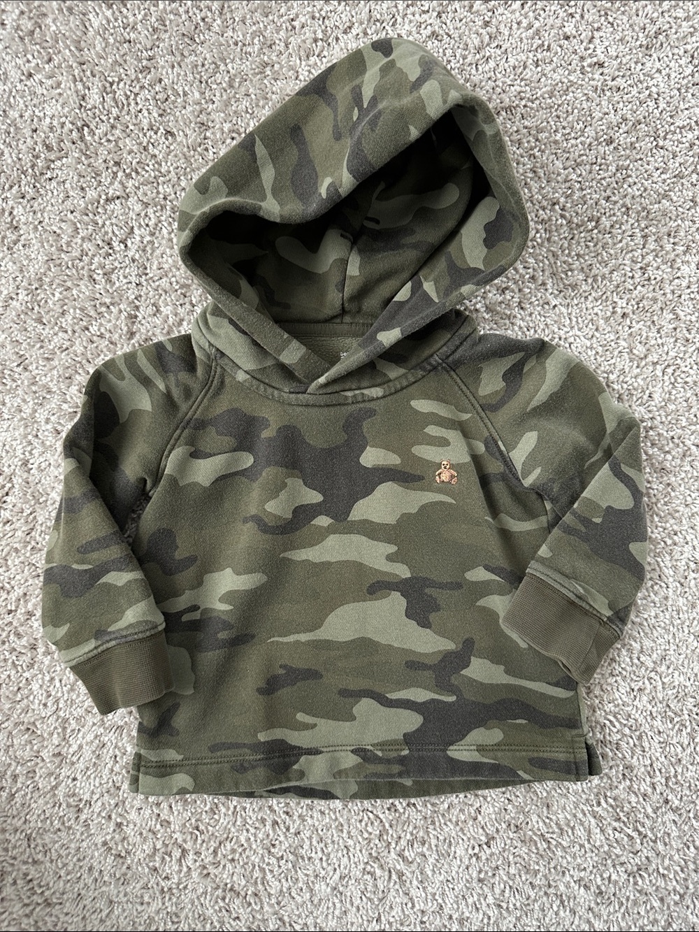 Baby GAP 18-24m Camo Hoodie